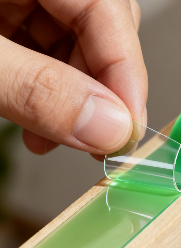 2. Remove the protective film.